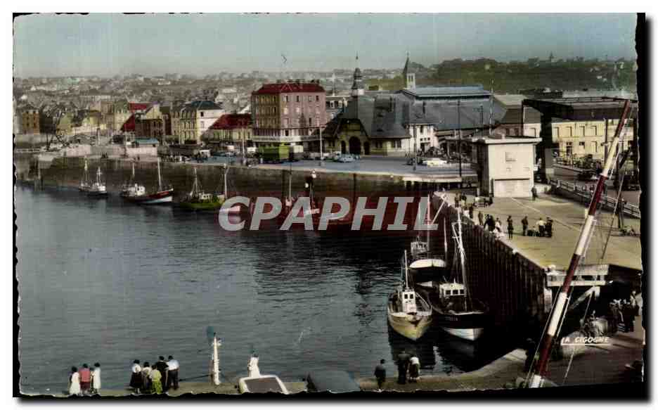 CPA Dieppe Le Pollet Bateau