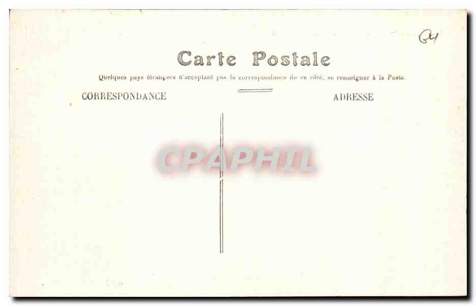 Pau — Vue de la vallée du Gave — Édition de Pau — Verso