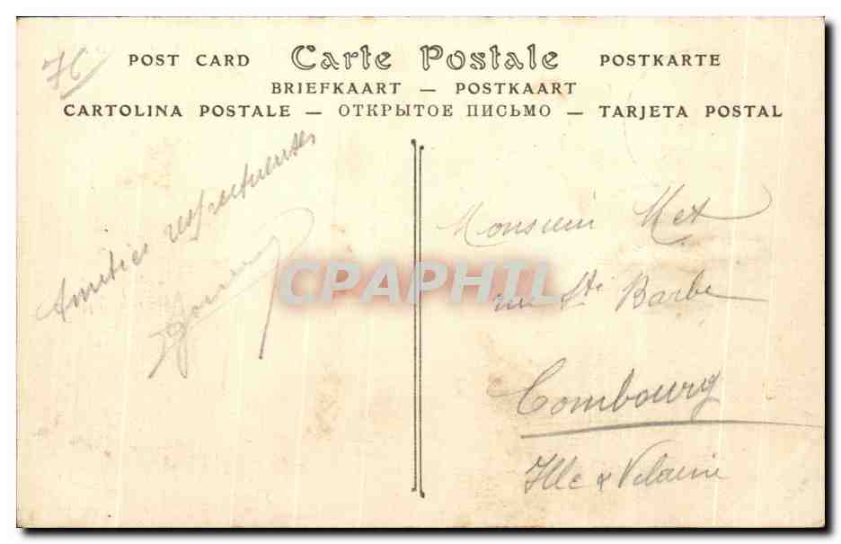 CPA Le Treport Vue sur la Vallee de la Bresle — Rückseite