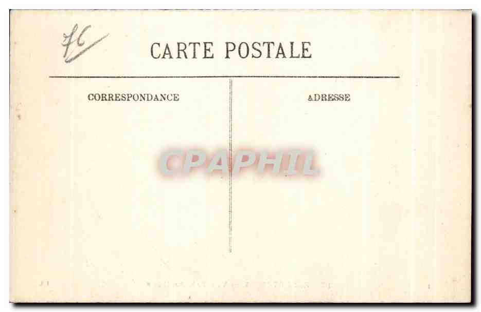 CPA Le Treport Mers Vue Panoramique — Rückseite