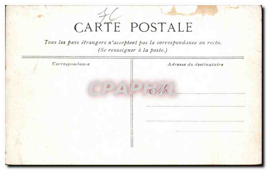 CPA Saint Valery La Plage — Rückseite