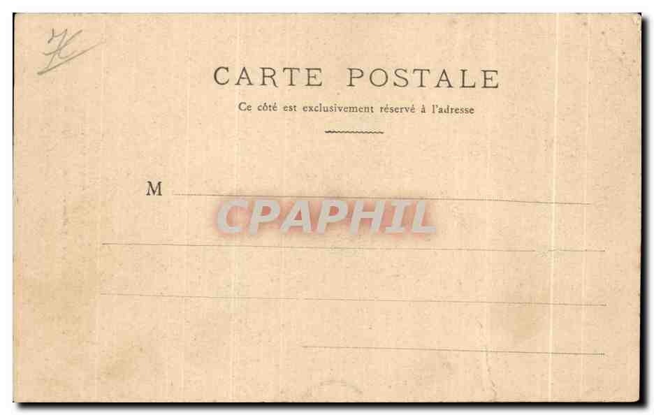 CPA Rouen maison dite de Diane de Poitiers — Rückseite