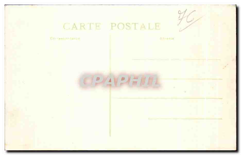 CPA Gournay en Bray Ancienne tour  — Rückseite