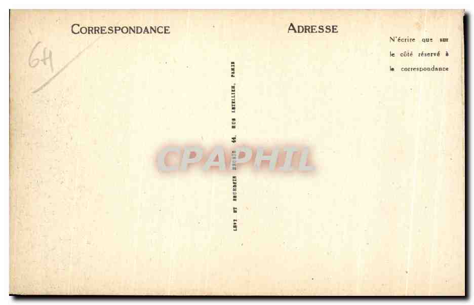 CPA Sauveterre Vue prise de la Terrasse de I Eglise — Rückseite