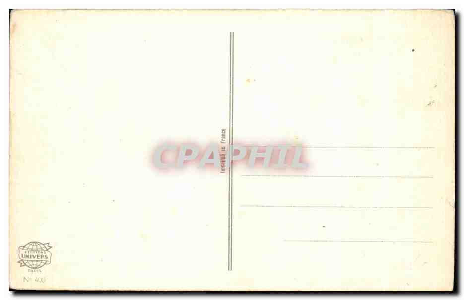 CPA Fantaisie Fleurs Rose Papillon Butterfly — Verso