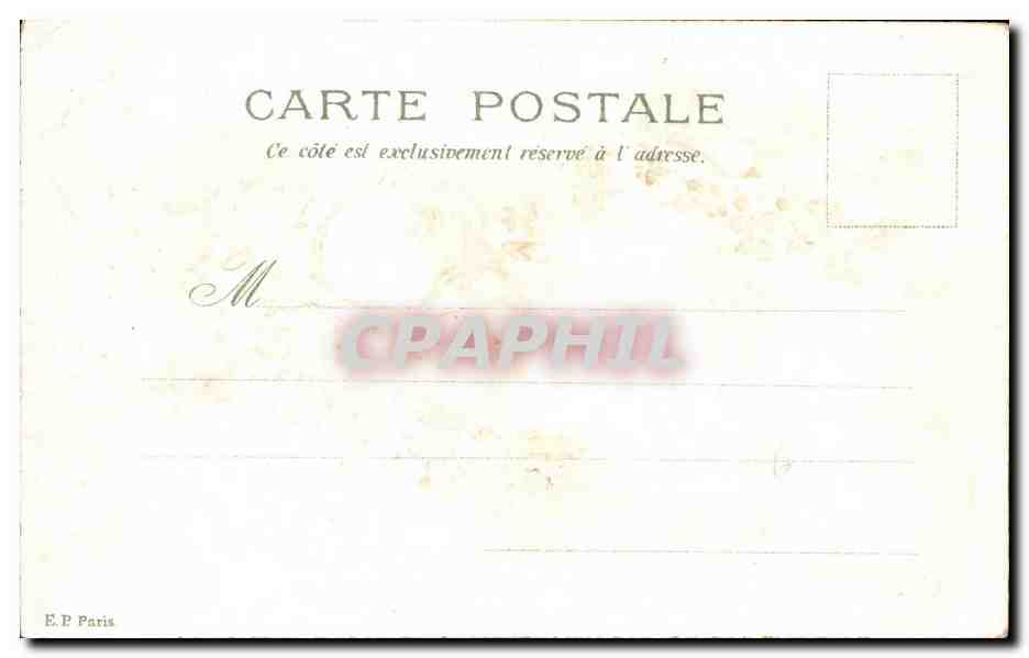 Oiseaux et rose — Bonne et heureuse année — Juliette Potron — Série 218 — Verso