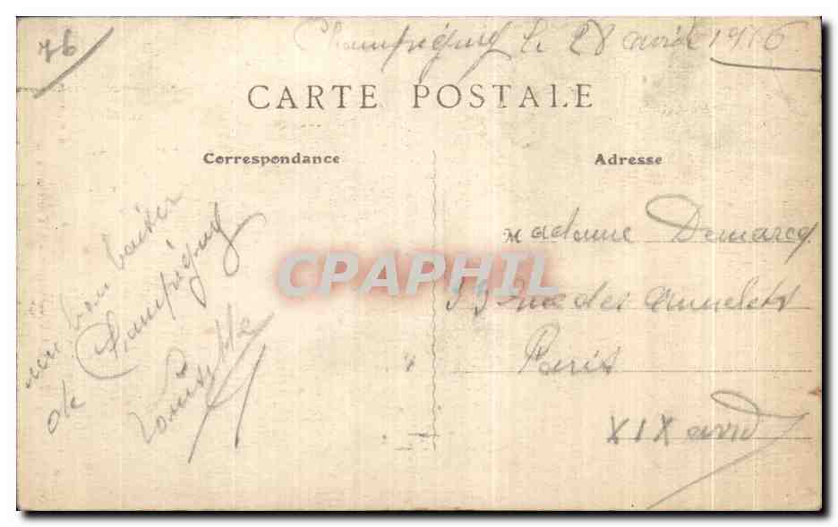 CPA La Varenne Un Joli Coin — Rückseite