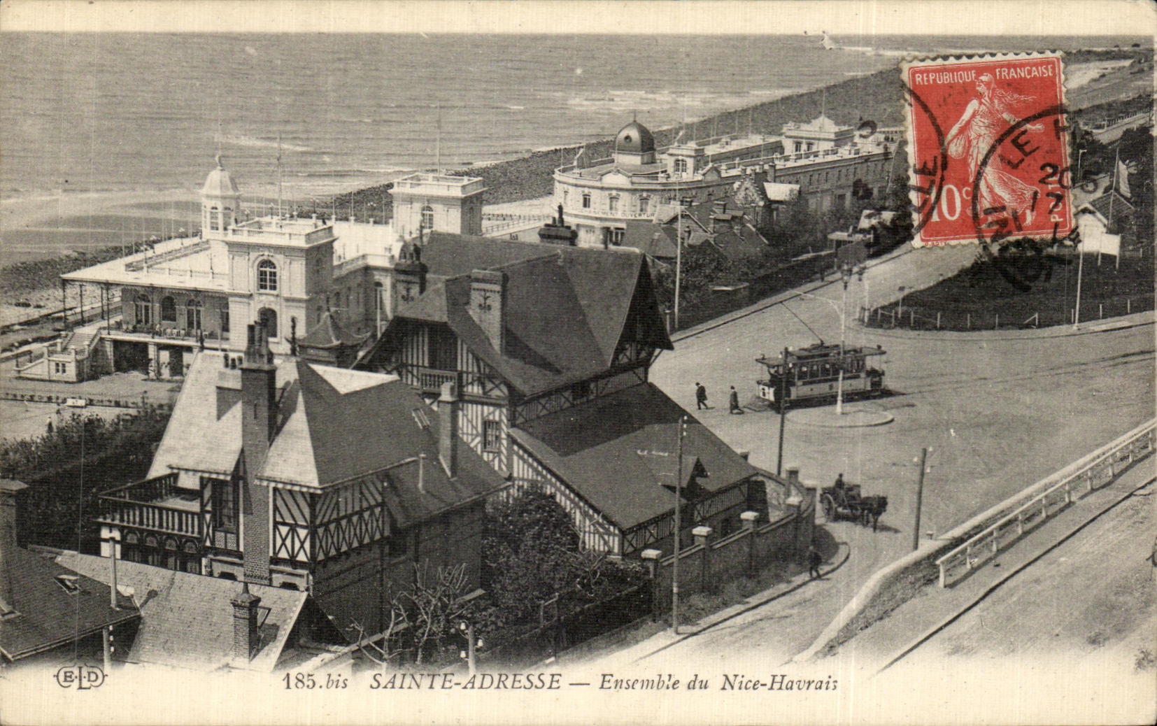 CPA Saint Adresse Ensemble du Nice havrais