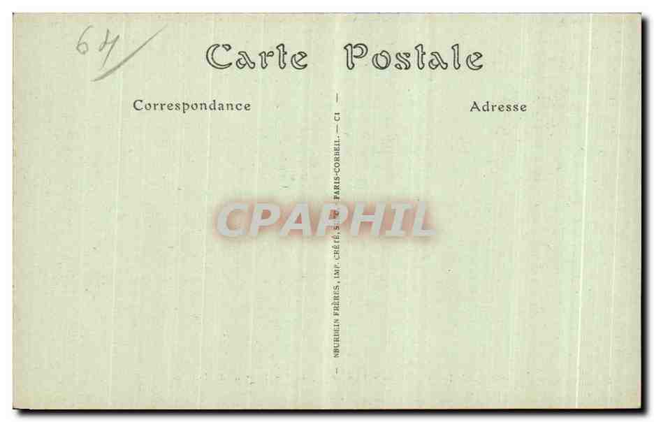 CPA Sauveterre Le parvis de I eglise — Rückseite