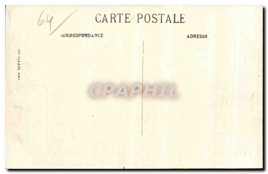 Hendaye — Vue sur la Rhune et la Bidassoa prise de Notre-Dame de la Guadeloupe — LL. n°64 — Reverso