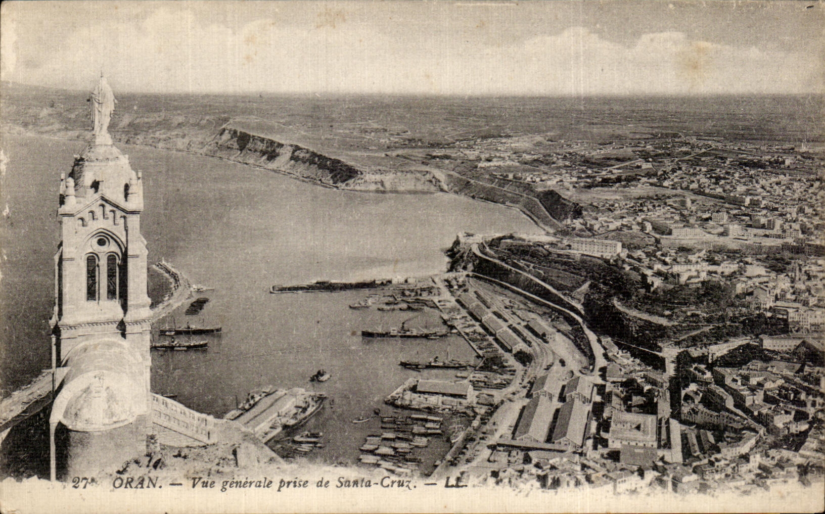 Oran — Vue générale prise de Santa-Cruz — LL