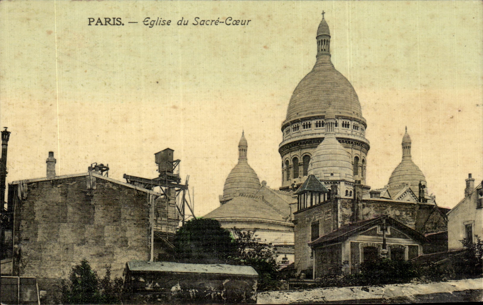 CPA Paris Eglise du Sacre Coeur Montmartre