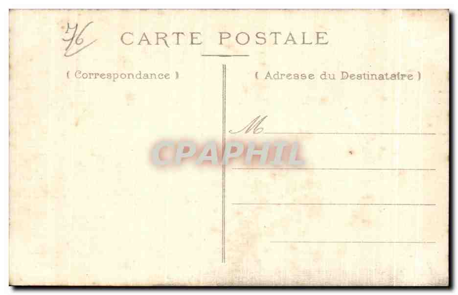 CPA Paris Eglise du Sacre Coeur Montmartre — Verso