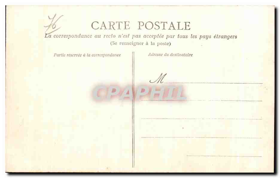 CPA Le Havre Brises lames et avant port — Rückseite