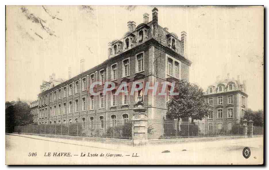 CPA Le Havre La lycee de Garcons