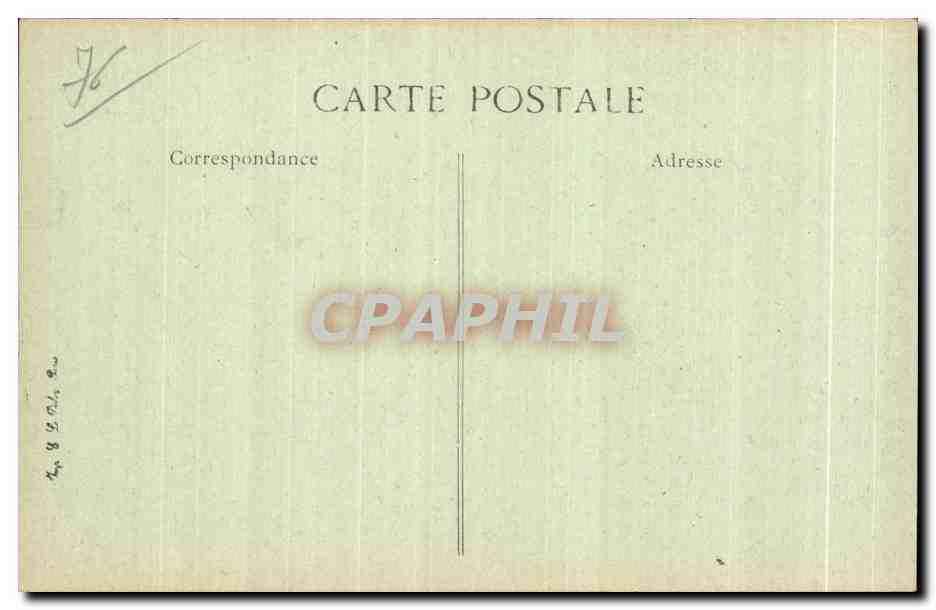 CPA Sainte Adresse Nice Havrais Palais des Ministeres Belges — Rückseite