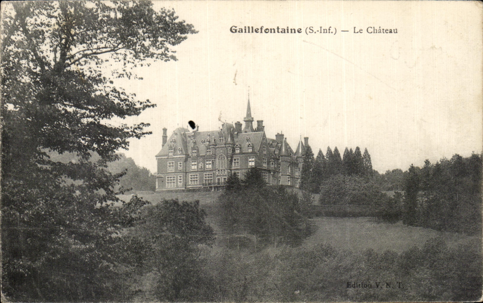 CPA Gaillefontaine Le Chateau