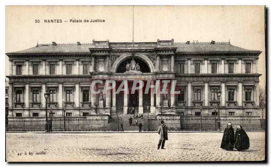 CPA Nantes Palais de Justice