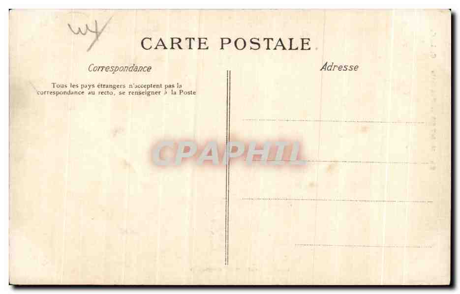 CPA Nantes Psalette  — Verso