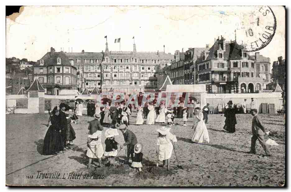 Trouville. L'Hôtel de Paris — éditeur L. F. G. n° 1613