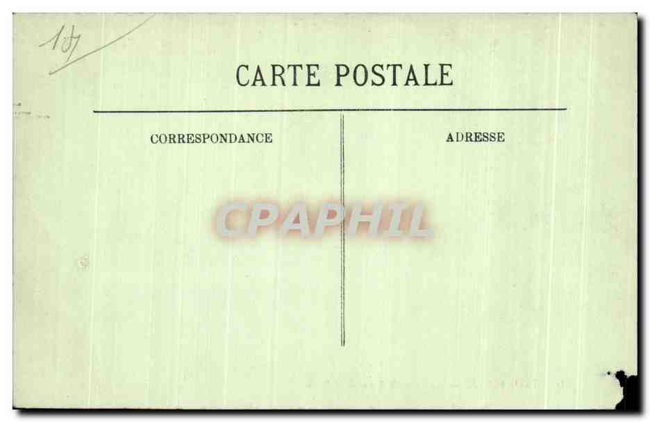 CPA Trouville l heure du bain — Verso