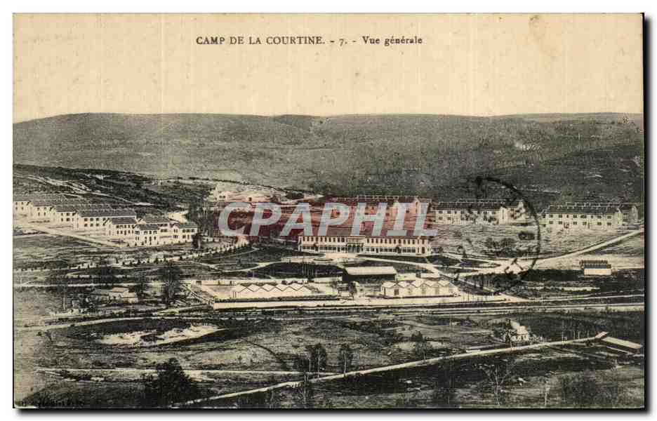 Camp de La Courtine — Vue générale — Édition non identifiée
