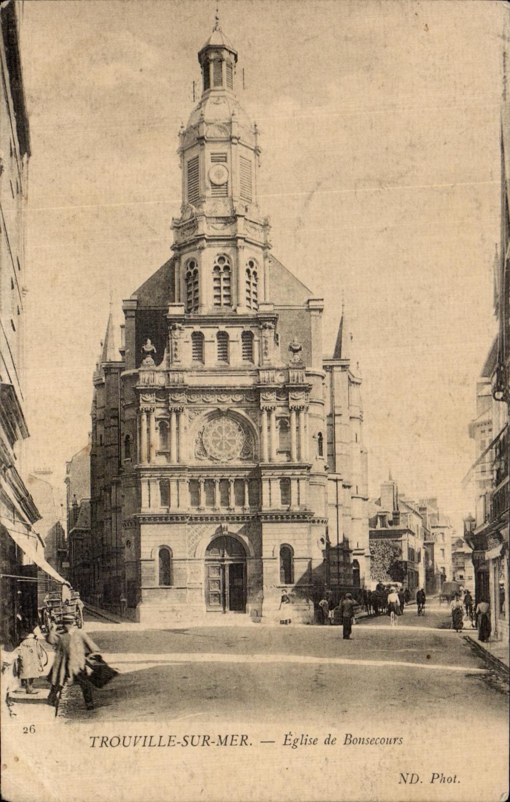 Trouville-sur-Mer — Église de Bonsecours — ND. Phot. n°26