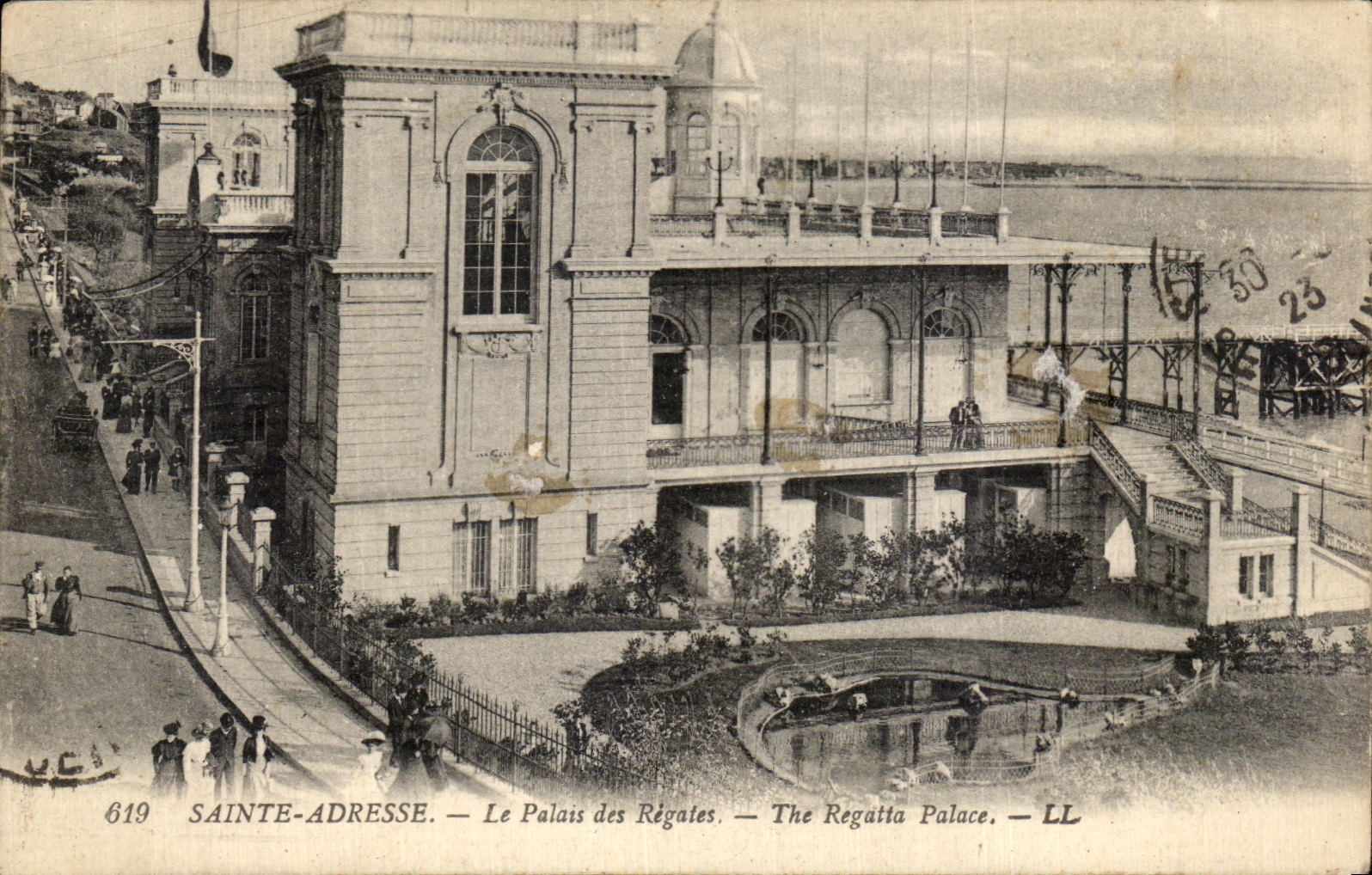 CPA Sainte Adresse Le Palais des Regates The Regatta Palace