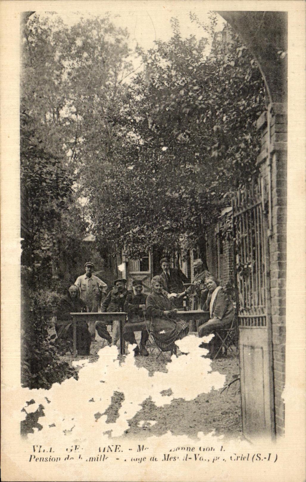 CPA Villa Germaine Pension de Famille Le Treport