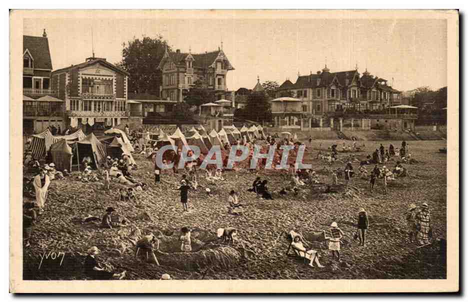 CPA Arcachon La Plage a l heure du bain