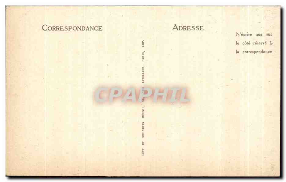 CPA Luxeuil Les Bains Le cloitre  — Verso