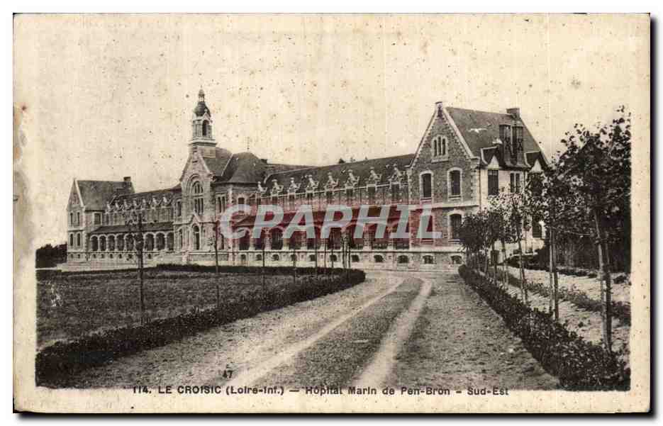 CPA Le Croisic Hopital Marin de pen Bron Sud Est