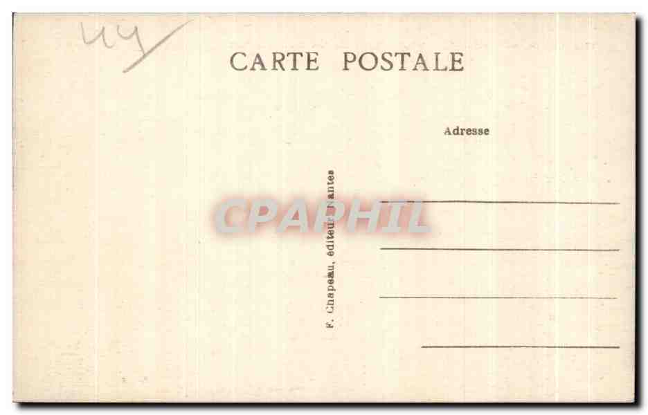 CPA Le Croisic (Loire inf) Hopital marin de Pen Bron — Back