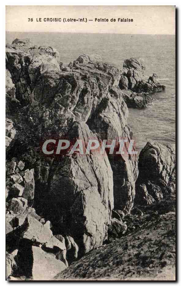 CPA Le Croisic (Loire inf) Pointe de Falaise