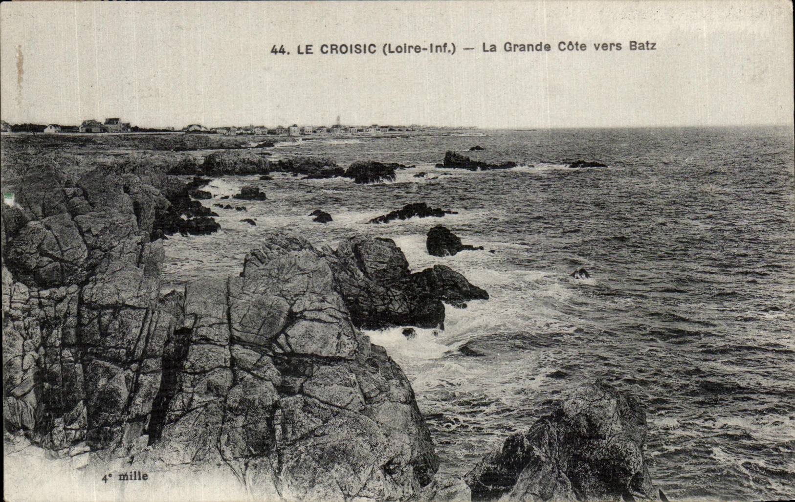 CPA Le Croisic (Loire inf) La Grande Cote vers Batz