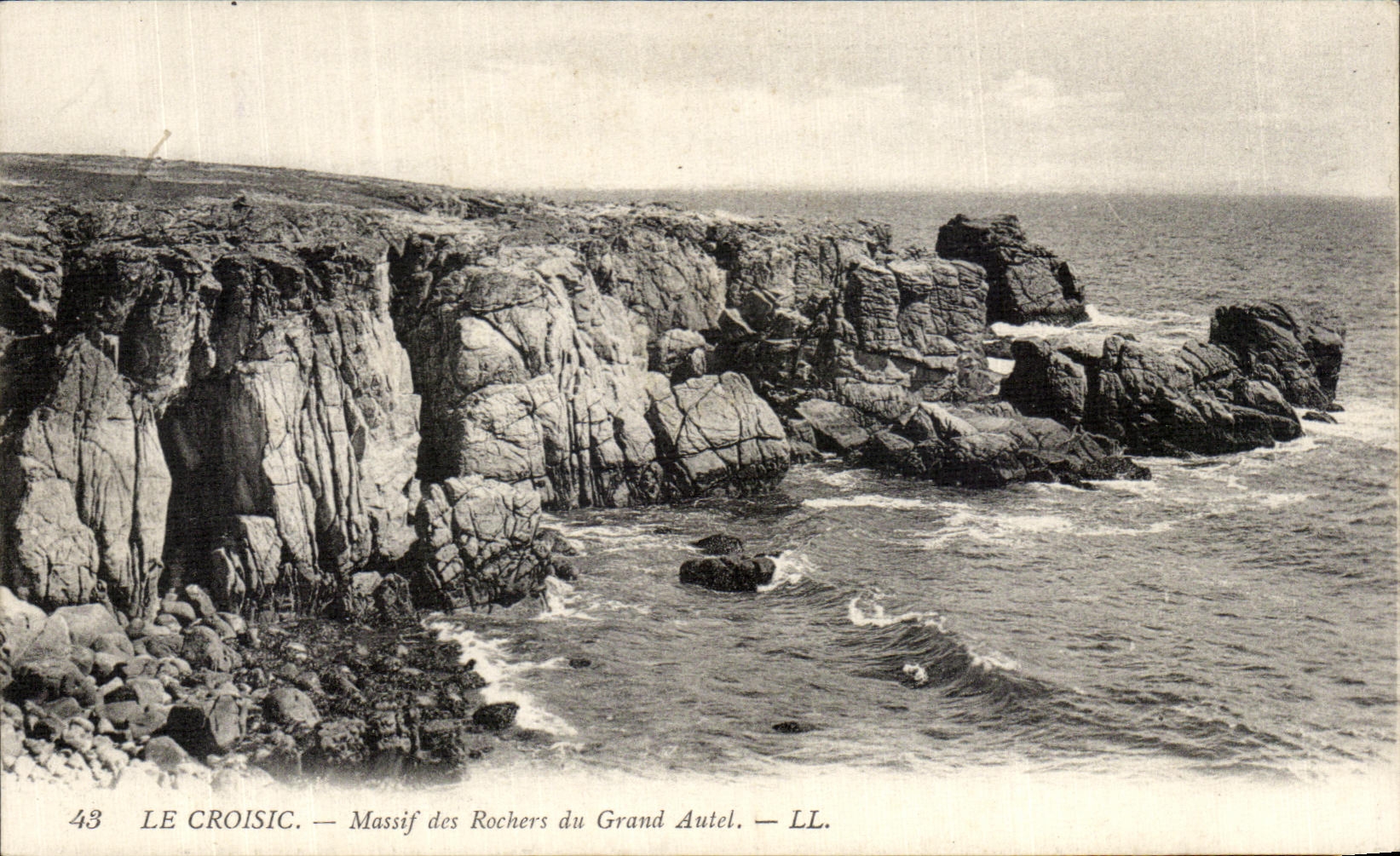 CPA Le Croisic Massif des Rochers du Grand Autel
