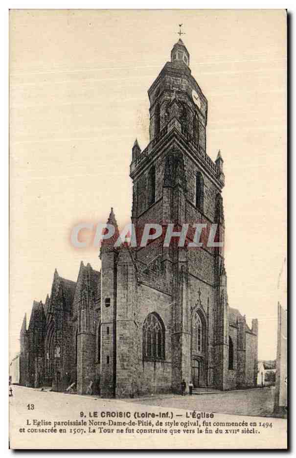 CPA Le Croisic (Loire inf) I Eglise