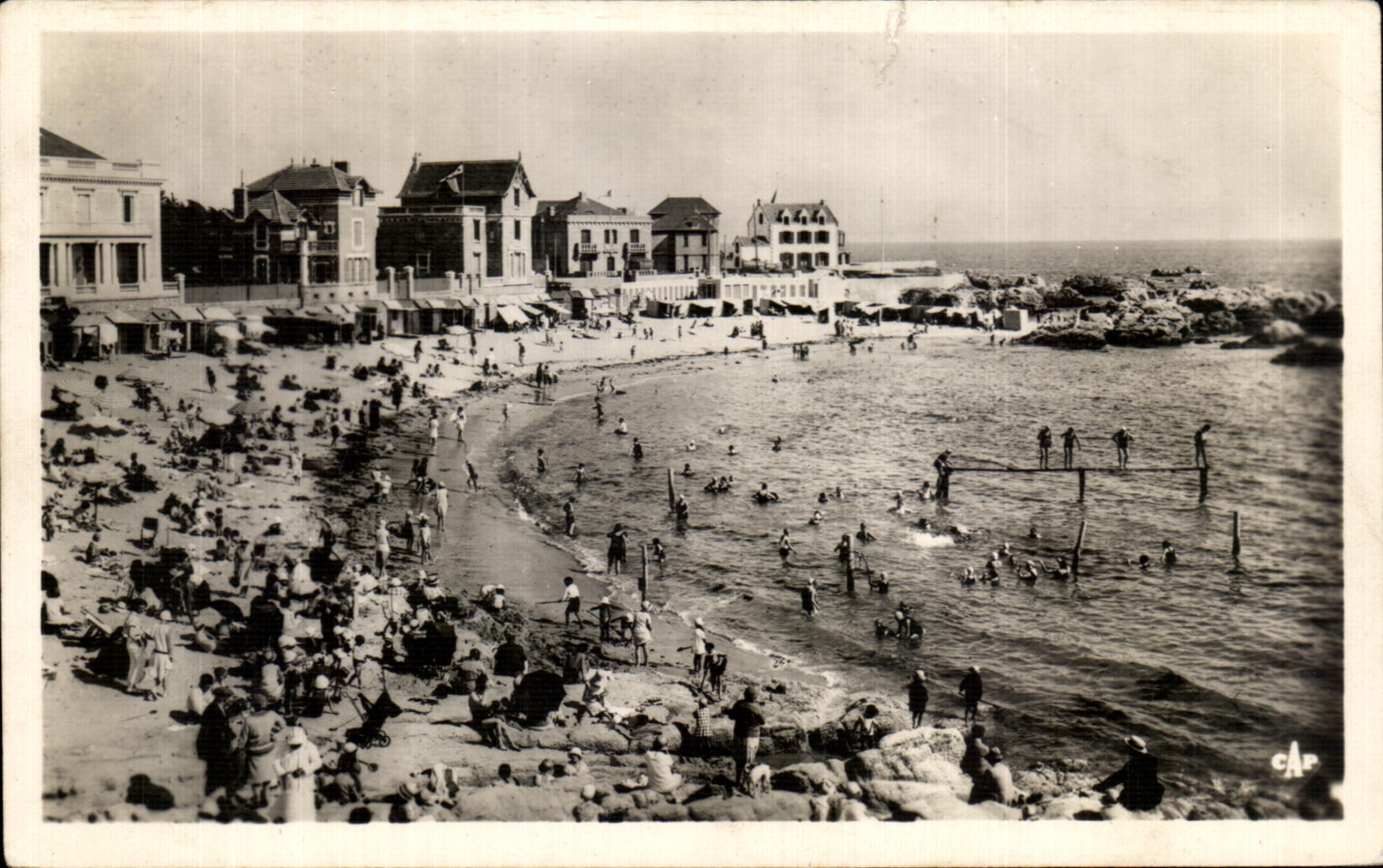 CPA Le Croisic La Plage Port lin 