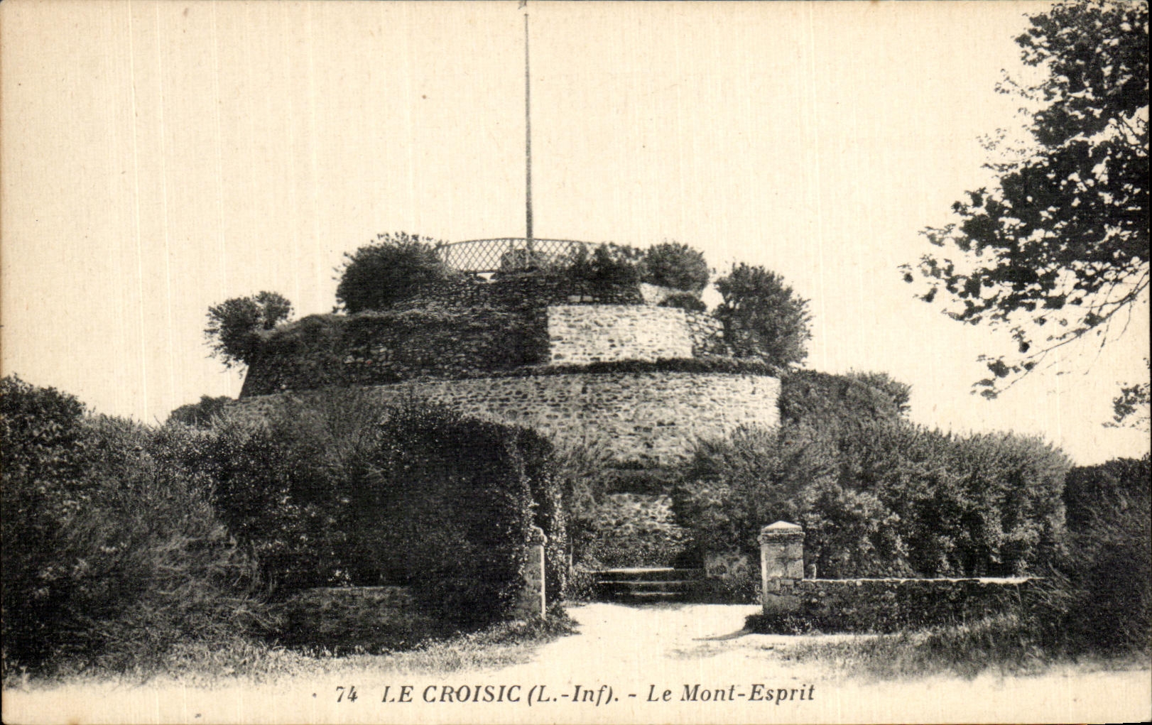 CPA Le Croisic (Loire Inf) Le Mont Esprit