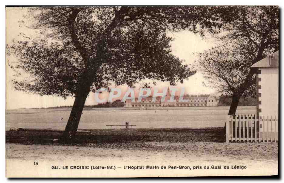 CPA Le Croisic (Loire Inf) L Hopital Marin de pen Bron 