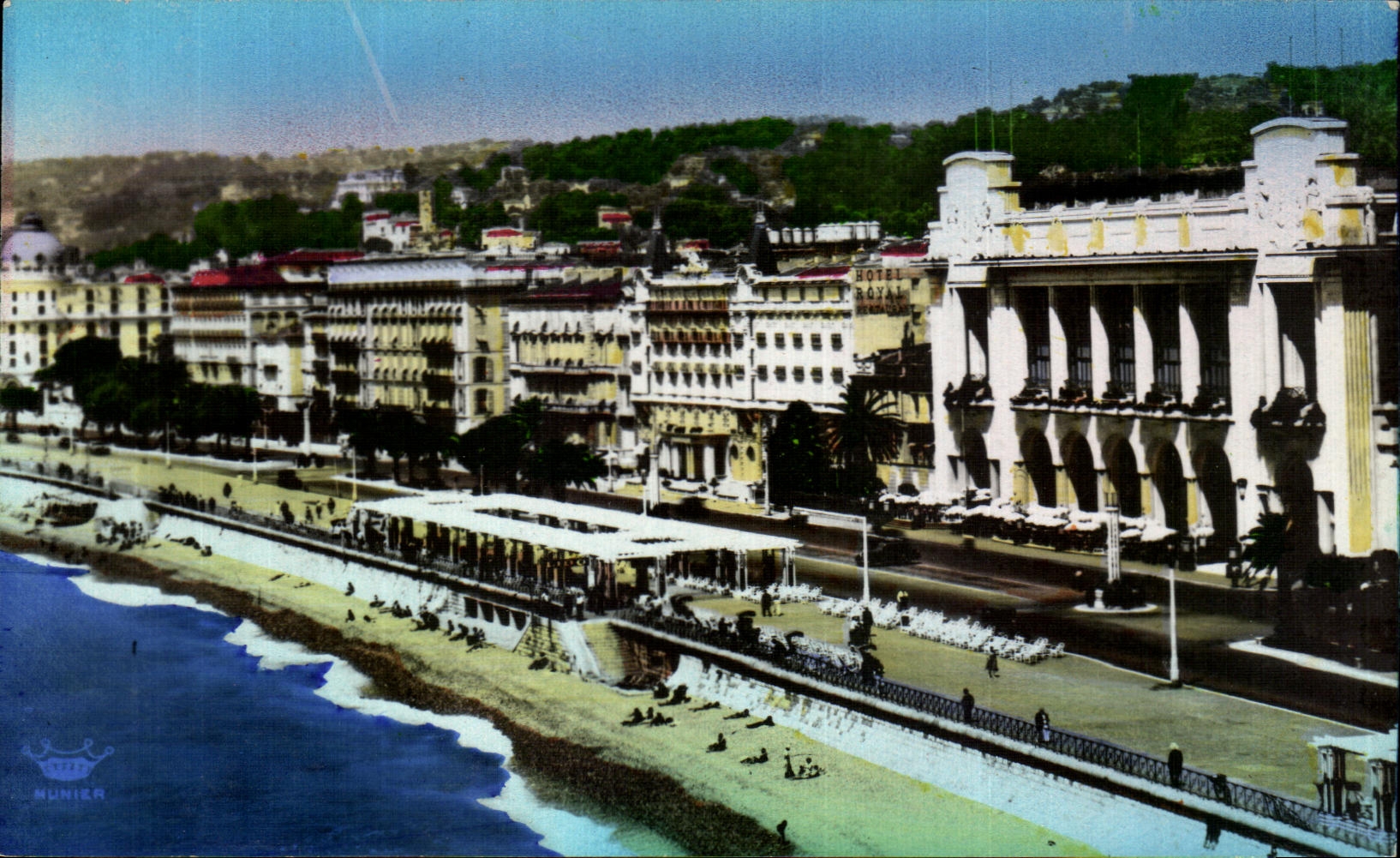 CPA Nice La Promenade des Anglais et Paajs de la