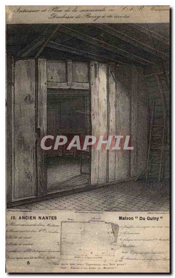 CPA Ancien Nantes Malson Du Guiny