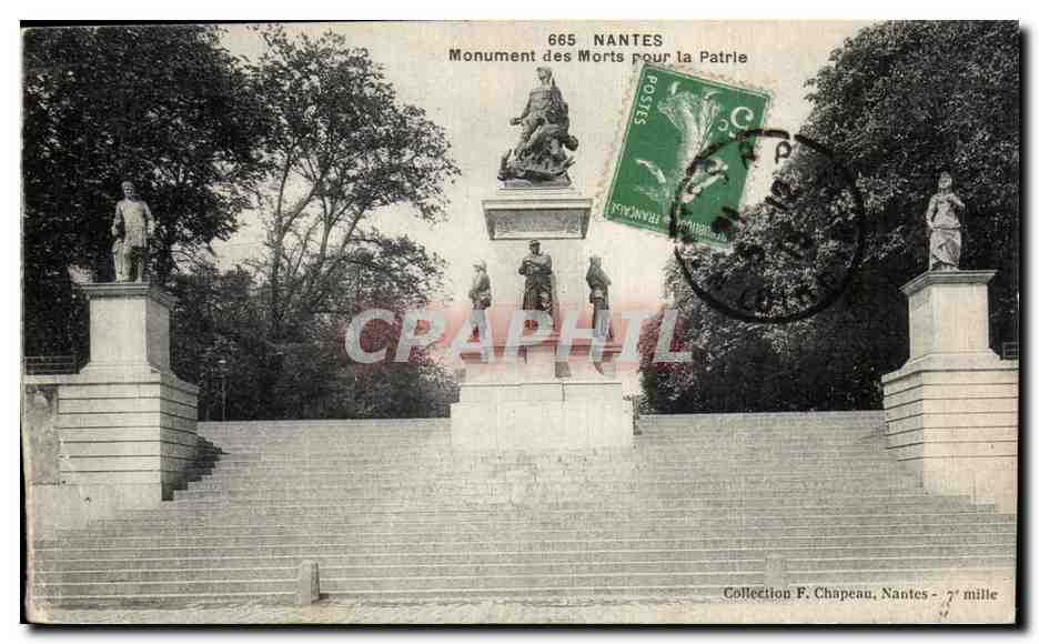 CPA Nantes Monument des Morts pour la Patrie