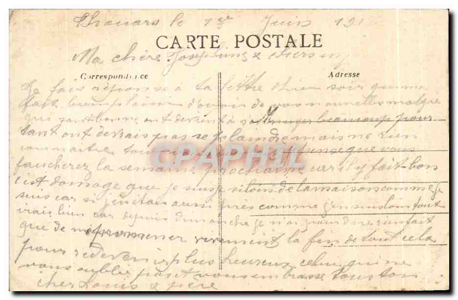 Thouars (D.-S.) - Le Château des Ducs de la Trémoille - Vue générale — A. Ganne, éditeur — Reverso