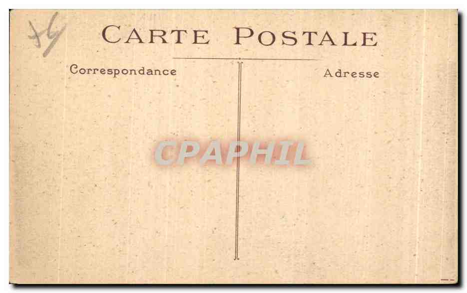 CPA Le Havre Bassin Bateau  — Rückseite