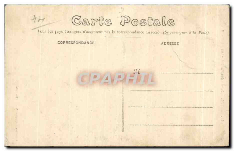 CPA Nantes Jardin des Plantes Les Moufflons — Verso