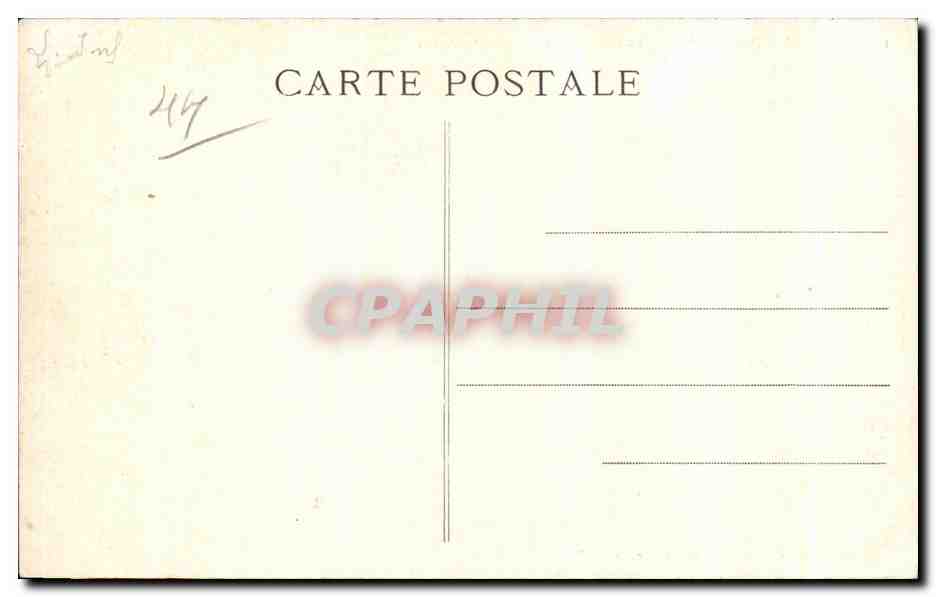 CPA Nantes Cour du Chateau Le Grand Logis (XV Siecle) — Verso