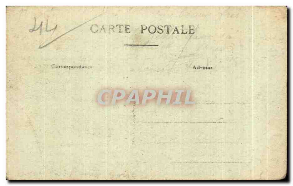 CPA Nantes Vue generale Prise du Transbordeur — Rückseite