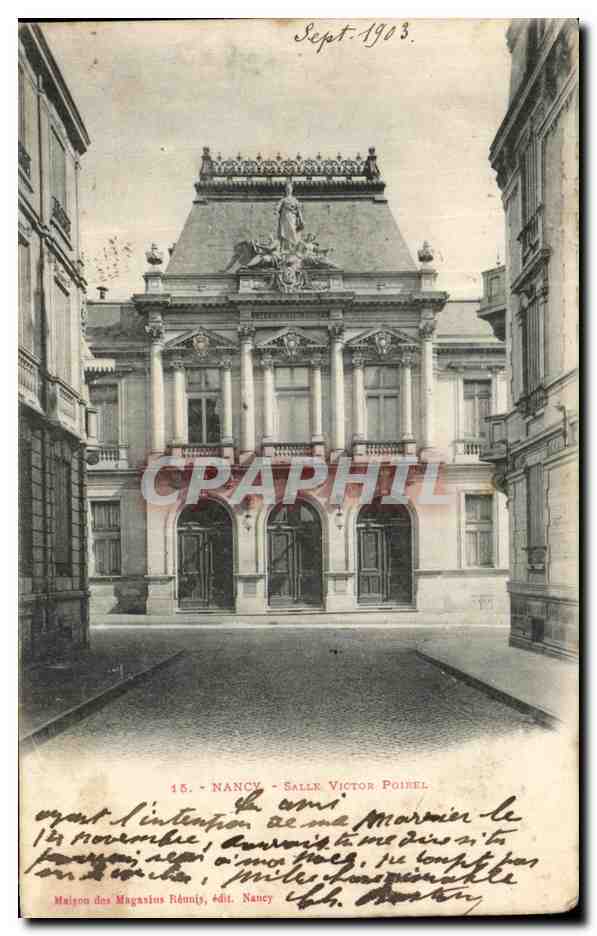 CPA Nancy Salle Victor Poirel