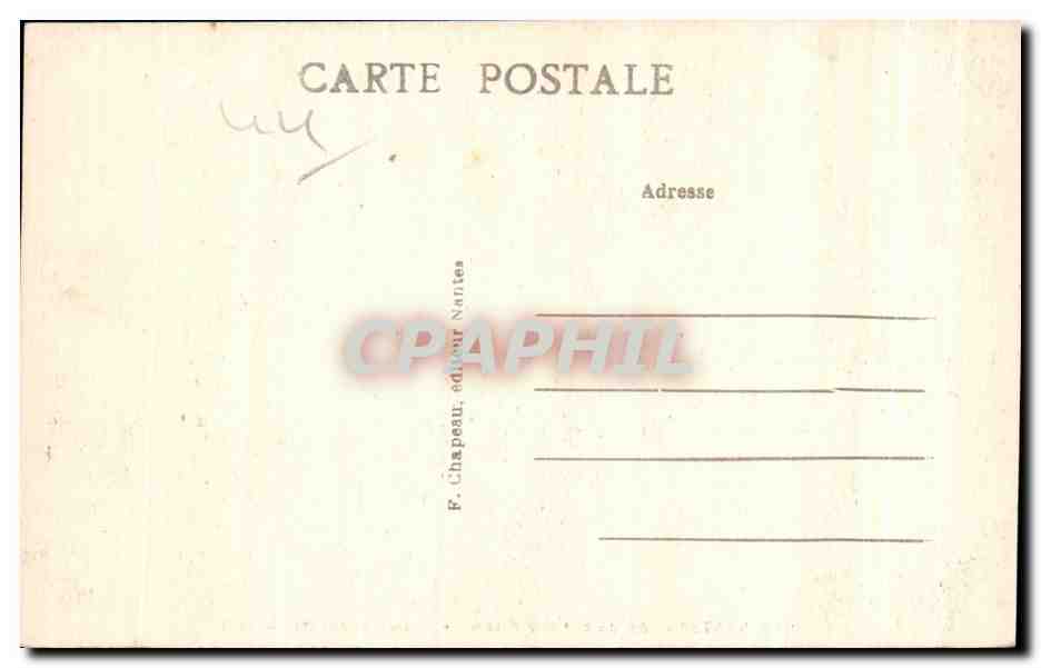 CPA Nantes Au Jardin des Plantes Les Ceris Par Gardet — Rückseite